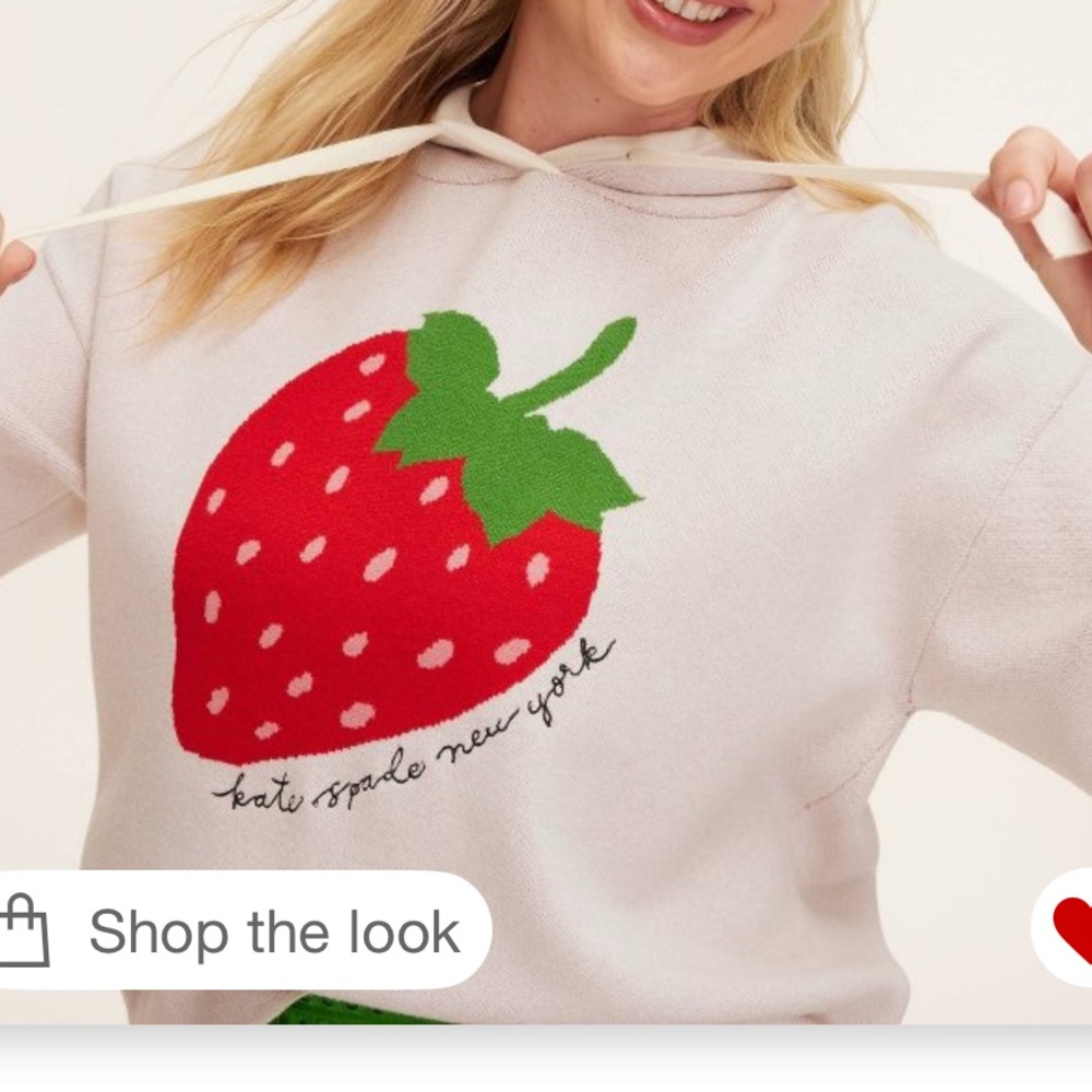 Kate Spade Strawberry Hoodie